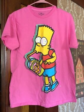 Bart Simpson simpsons Tee T- shirt 90s style